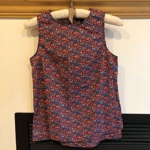 J. Crew Liberty print tank - 0